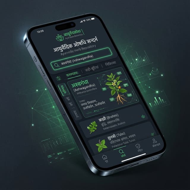 Nighantu Sutra Mobile Application